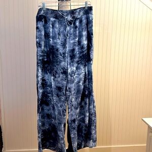 Tie dye light weight cotton pants